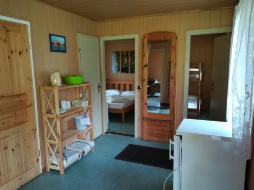 Bungalow der Jugendherberge Flessenow in MV
